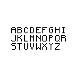Minecraft font (1)