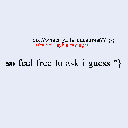Q&A??