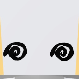 Swirly dizzy eyes