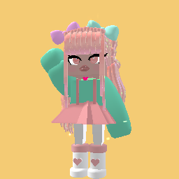 Cute Blue And Pink GIRL 2
