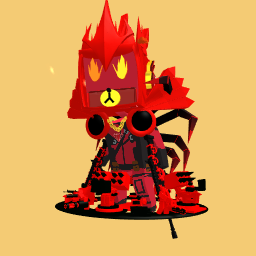 Cooll fire demon