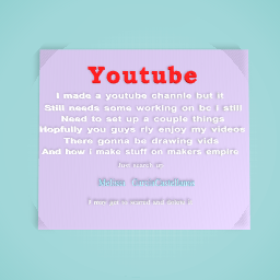 You tube