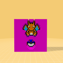Charzard and pokeball