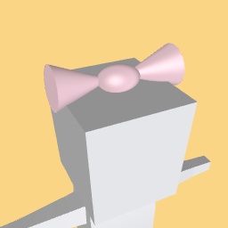 Cute pink bow