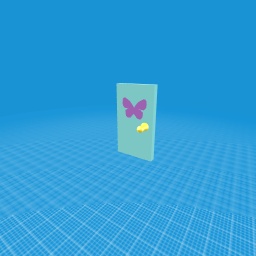 Butterfly door