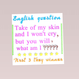 English question
