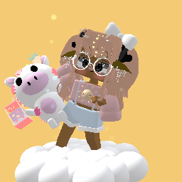 Cute outfit with cow hehe