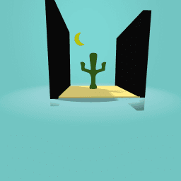 Deserted cactus.