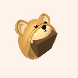Cute bear hood