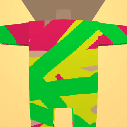 Rainbow Torn Suit