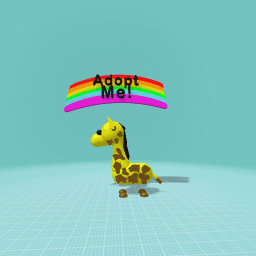 Adopt me giraffe!