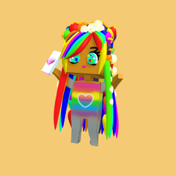 Rainbow diva