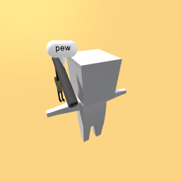 The pew muter|A very mean guy from BFB 3D roleplay