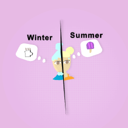 Winter VS summer