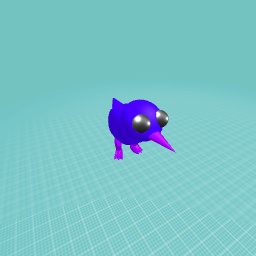 Blue kiwi bird