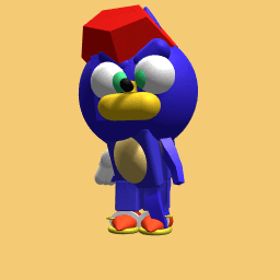 Blocky Robloxing Sonic