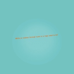 A small lego robot red/clear eyes or strait up white?