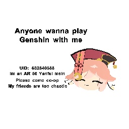 Anyone wanna play genshin?