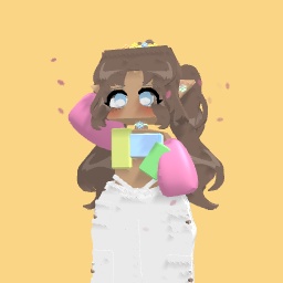 Easter girl w accesories