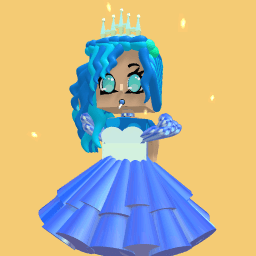 Im blue double dee double dy. Blue outfit which i made at random