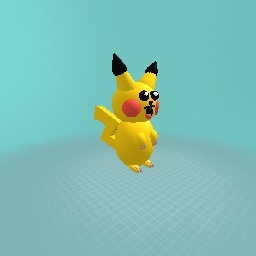 3d Pikachu from pokemon