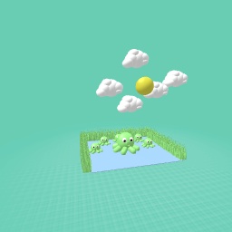 Green octopi