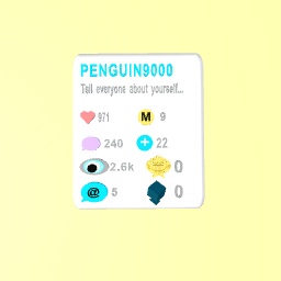 My stats