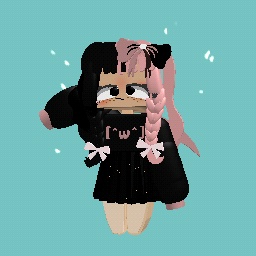 Pink and Black Avatar ADORBS!!!