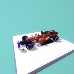 THE ONE AND ONLY F1 CAR THAT HAS MY NAME ON IT