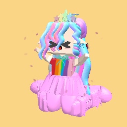 Rainbow girl whloe set