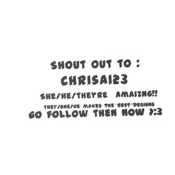 Shout out !!