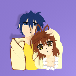 Tomoya and Nagisa♡ from: Clannad