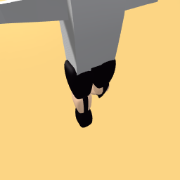 Legs W/ Black Shoes