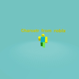 Charcetr from roblox
