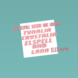 Elspell sisters names