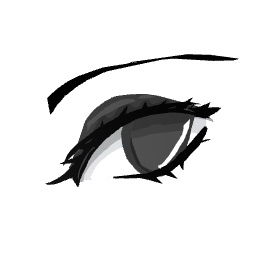 Gothic eye doodle