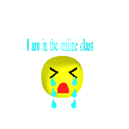 Online class...