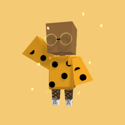 Cute dress with a pair of glasses