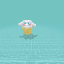 Cinnamoroll cupcake :D