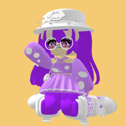 I love puple mushroom girl