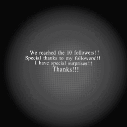 We reached the 10 followers!!!