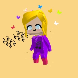 Butterfly girl