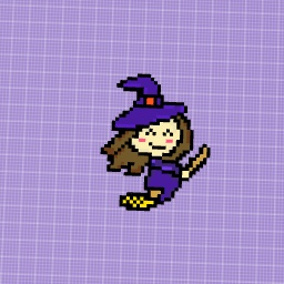 Friendly Happy Witch