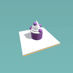 Whipped Cream Very Berry Cupcake!