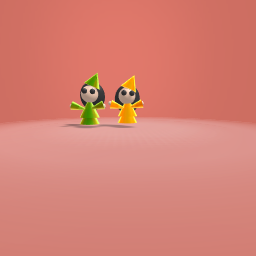 Happy Chibi Twins