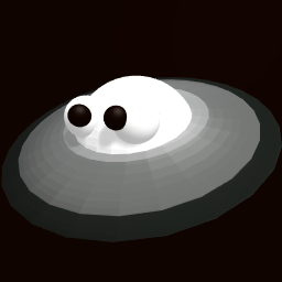 White hole blob