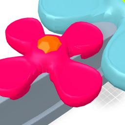 Hair clip finished