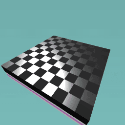 Metalic chessboard