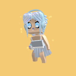 Cotton candy girl￼