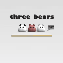 three bears blob !!